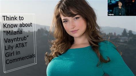 milana vayntrub tits|WOW! AT&T Girl Milana Vayntrub Nude Pics & Tits EXPOSED!.